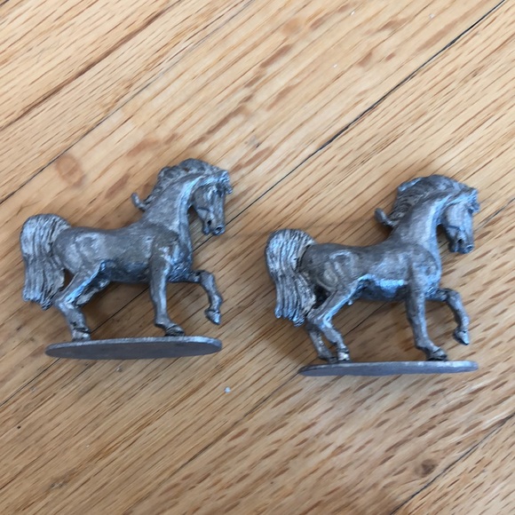 Working Horses- Pewter - set of 4 - Picture 6 of 7
